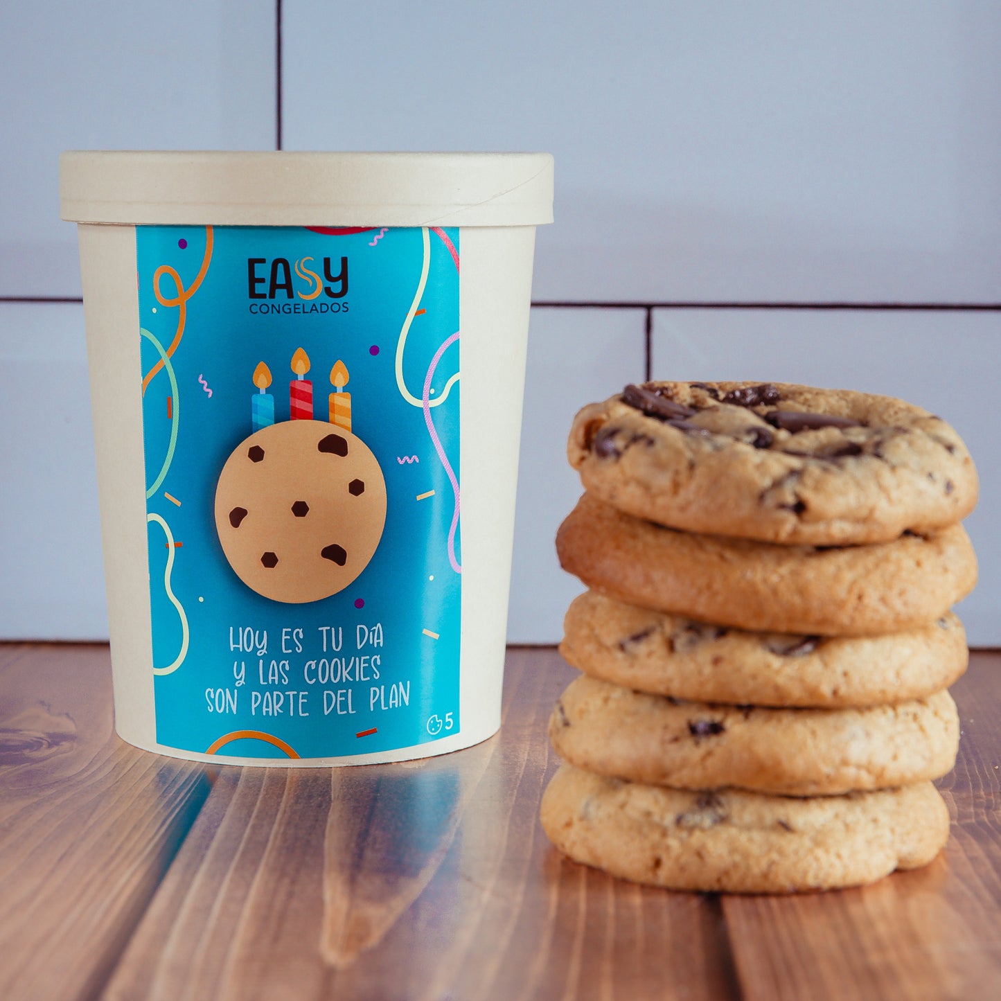 Cookies Feliz Cumpleaños X5