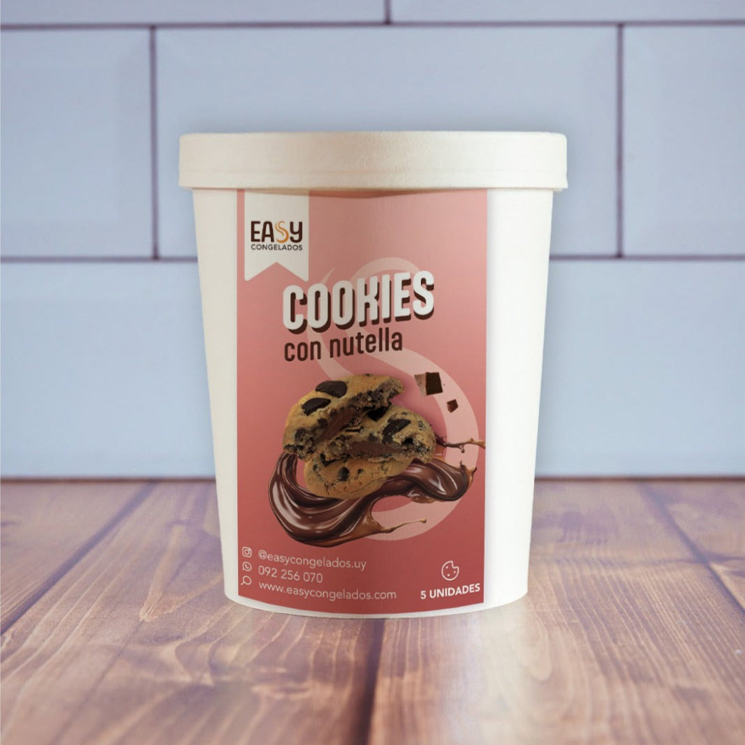 Cookies con NUTELLA X5 - Easy Congelados