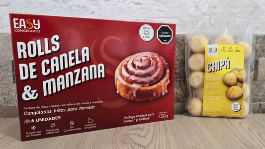 PROMO Rolls de Manzana y Chipá - Easy Congelados