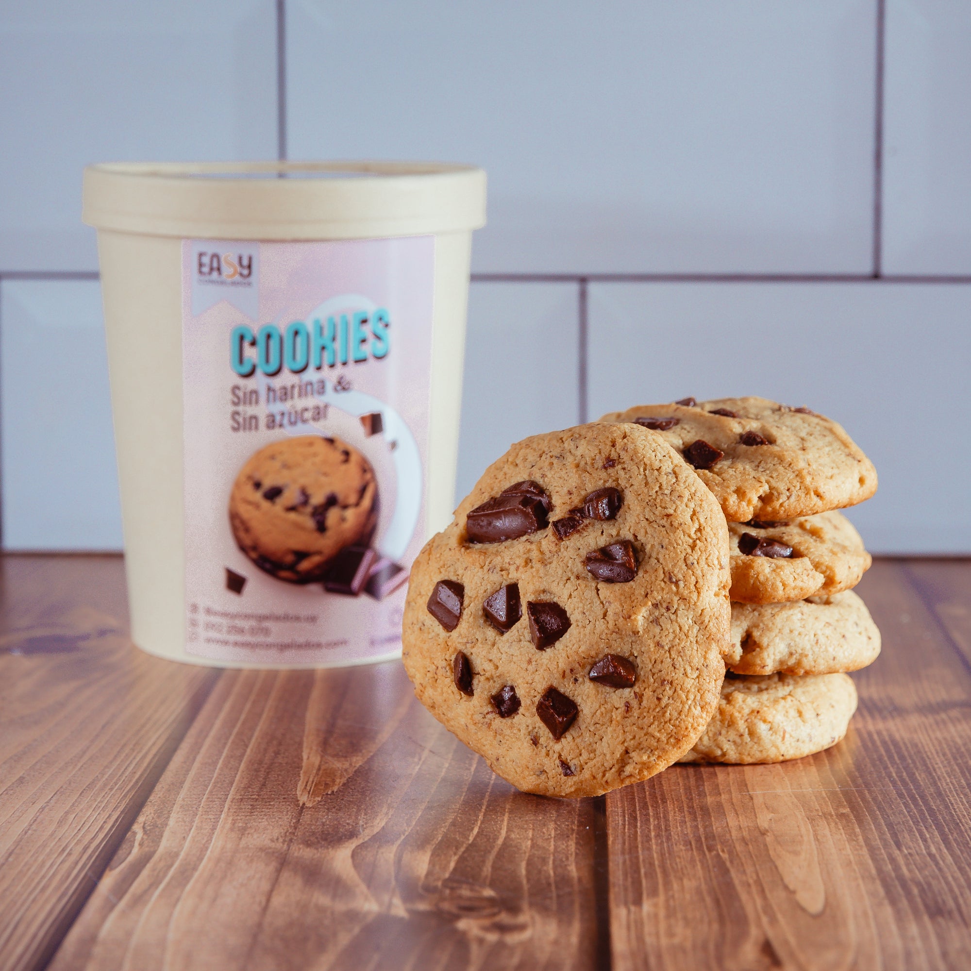 Cookies Zero sin harina, sin azúcar X5 - Easy Congelados