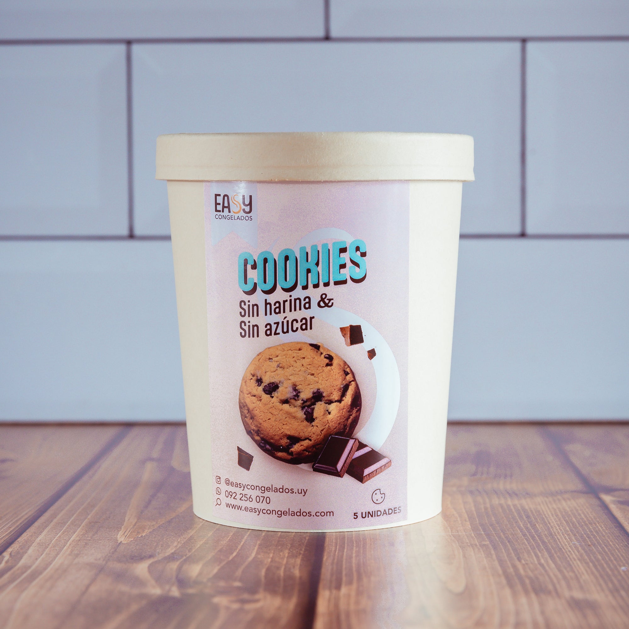 Cookies Zero sin harina, sin azúcar X5 - Easy Congelados
